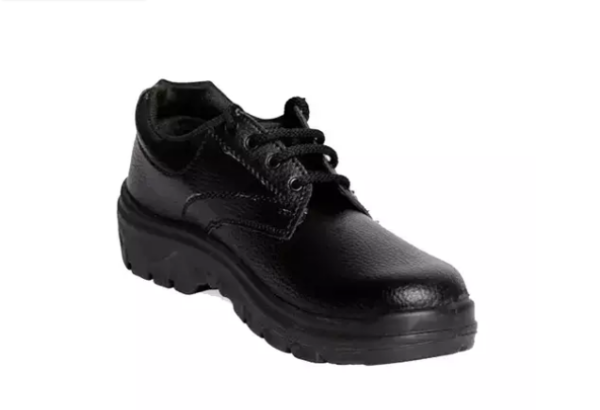 Safari Pro Power Low Ankle Steel Toe Derby Safety Shoes, Black, Size UK 9