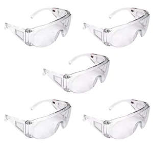 3M 1611 Clear Anti-Scratch Visitor Spectacles - Pack of 5