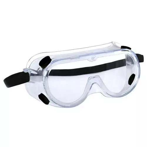 3M 1621 Wide-Coverage Transparent Splash Safety Goggles