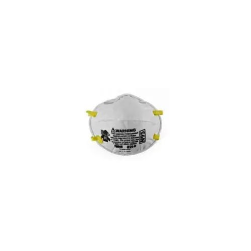 3M 8210 White N95 Particulate Respirator - Pack of 2