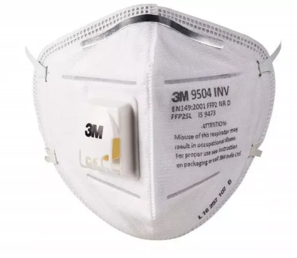 3M 9004V White Flat-Fold P1 Particulate Respirator - Pack of 25
