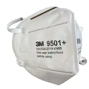 3M 9501 Plus White Respirator Face Mask - Pack of 50