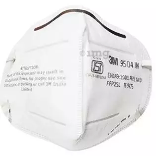 3M 9504IN White Particulate Respirator - Pack of 5