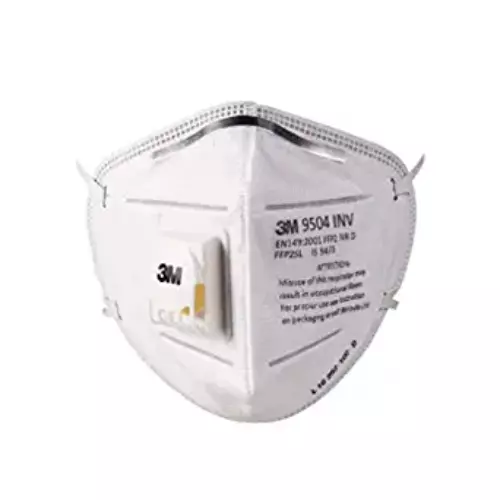 3M 9504INV White FFP2 Particulate Respirator - Pack of 5
