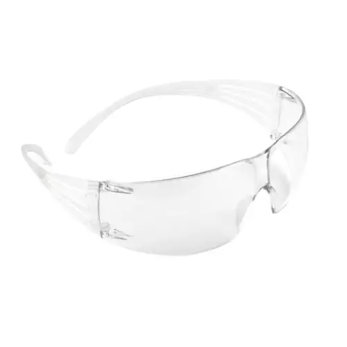 3M SF201AF U6 Clear Anti-Fog & Anti-Scratch Safety Glasses - Pack of 10