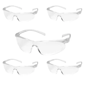 3M Virtua Sport 11384 Clear Anti-Fog Safety Goggles - Pack of 5