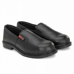 Kavacha S95 PVC Steel Toe Women Black Work Safety Shoes