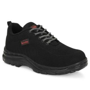 Kavacha S229 Knitted Fabric Black Steel Toe Safety Shoe