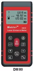 Metrix+ DM-80 Laser Distance Meter 80 m