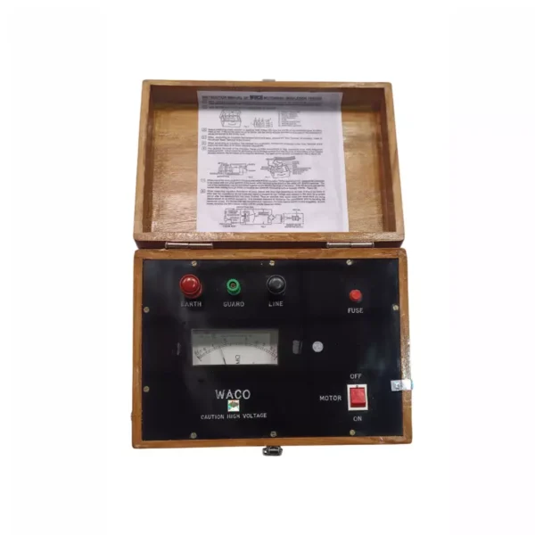 Waco WI 2506M Analog Insulation Tester Resistance Range 20000M Ohm – Electrical Testing Instrument