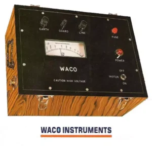 Waco WI 2504 Hand Driven Insu Tester Resistance Range 5,000M Ohm – Electrical Testing Instrument
