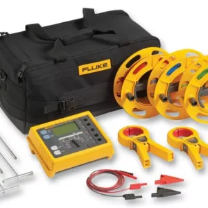 FLUKE 1625-2 KIT Earth Ground Tester 0.020 ohms to 19.99 kohms – Professional Electrical Testing Instrument