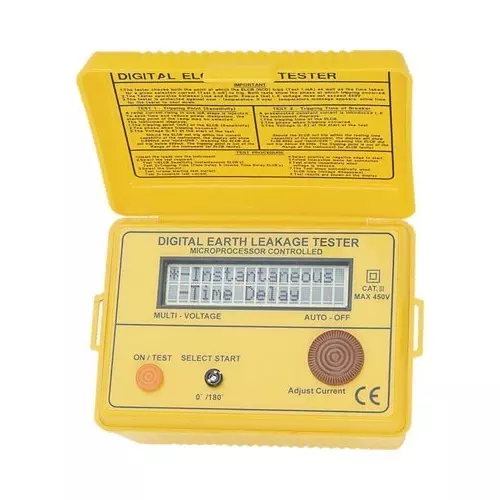 Kusam-Meco KM 2820EL (100-450V) Digital ELCB Tester – Professional Electrical Testing Instrument