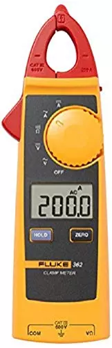 Fluke 362 Digital AC/DC Clamp Meter 200 A 600 V – Professional Electrical Testing Instrument