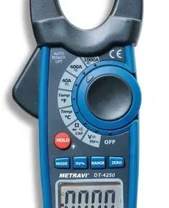 Metravi Professional DT-4250 Digital AC/DC Clamp Meter 1000 A 600 V