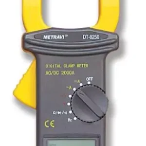 Metravi Professional DT-8250 Digital AC/DC Clamp Meter 2000 A 750 V