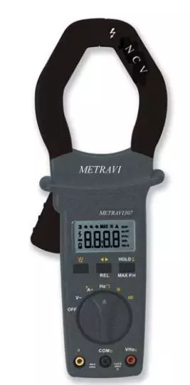 Metravi Professional 307 Digital Power Clamp Meter True RMS 1500 A 600 V