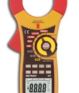 Metravi Professional 307N Digital Power Clamp Meter True RMS 1000 A 750 V