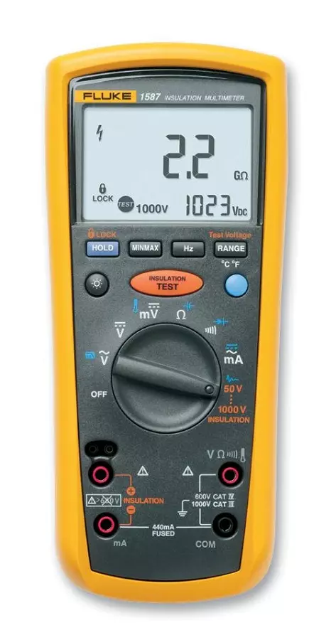 Fluke 1587 Digital Insulation Multimeter 0 to 1000 V – Professional Electrical Testing Instrument