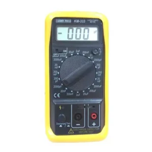 Kusam-Meco 3-1/2 Digit 1999 Counts Digital Multimeter 333 – Professional Electrical Testing Instrument