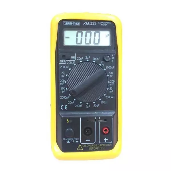 Kusam-Meco 3-1/2 Digit 1999 Counts Digital Multimeter 333 – Professional Electrical Testing Instrument