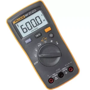 Fluke 107 Palm-sized Digital Multimeter 600mV to 600 V – Professional Electrical Testing Instrument