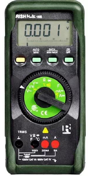 Rishabh RISH Multi 16S 3100-Count Industrial Digital Multimeter