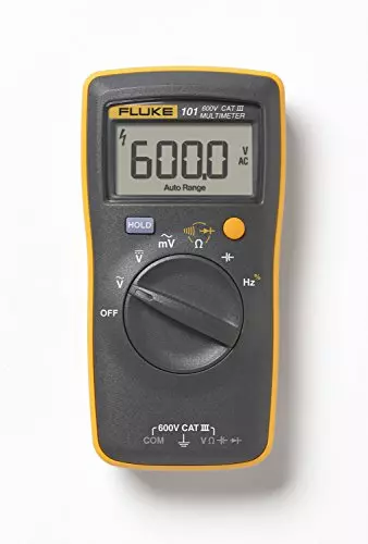 Fluke 101 Basic Digital Multimeter ( 6000 Counts) – Professional Electrical Testing Instrument