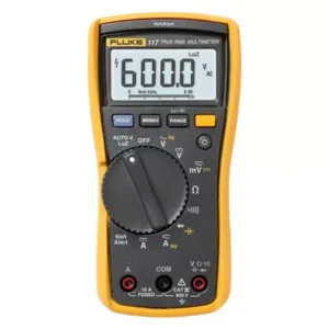 Fluke 117 True Rms Digital Multimeter 0.1mV to 1000V – Professional Electrical Testing Instrument