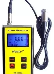 Metrix+ Vibration Meter 0.01 to 400.0 mm/s VM-8202A
