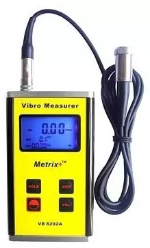 Metrix+ Vibration Meter 0.01 to 400.0 mm/s VM-8202A