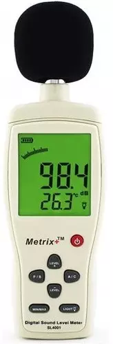 Metrix+ SL-4001 Sound Level Meter 30-130 dBA