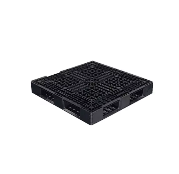 SUPREME 1100x1100x150 mm SIM EXP 111115 PDD Black Plastic Pallet