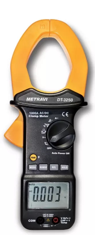 Metravi AC/DC Digital Clamp Meter DT-3250