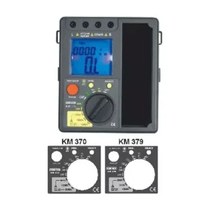 Kusam-Meco 2.5 KV Digital Insulation Resistance Tester Range: upto 40 GΩ, KM-370 – Professional Electrical Testing Instrument