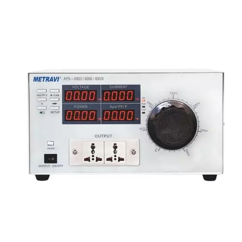 Metravi Adjustable AC Power Supply Power Output Current 0 - 3 Amp AC, APS-6003