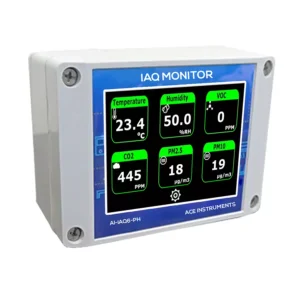 Ace Instruments AI-IAQ6-PH 0 to 50°C Range Air Quality Monitor
