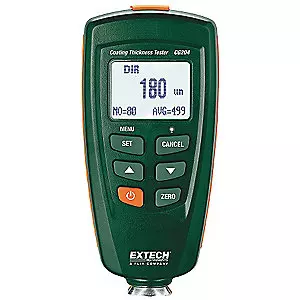 EXTECH Electronic Coating Thickness Tester Yes Piece USB AAA 0 to 49 400 Readings