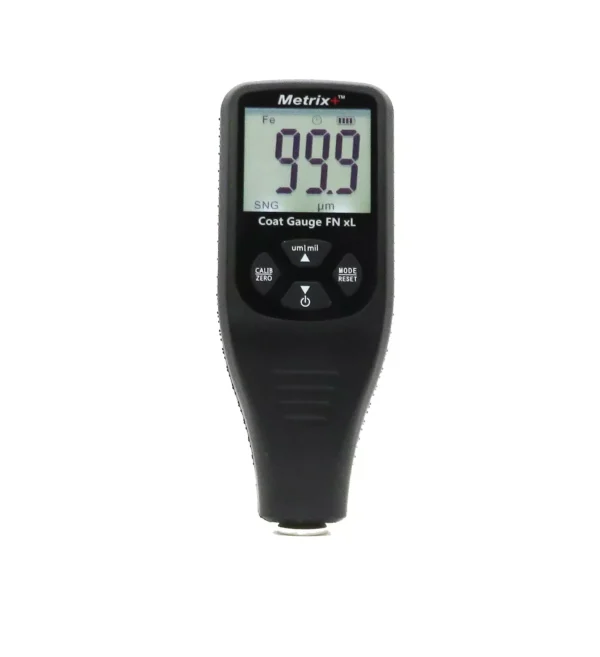 Metrix+ Integrated Probe Digital Coating Thickness Meter Coat Gauge FN xL