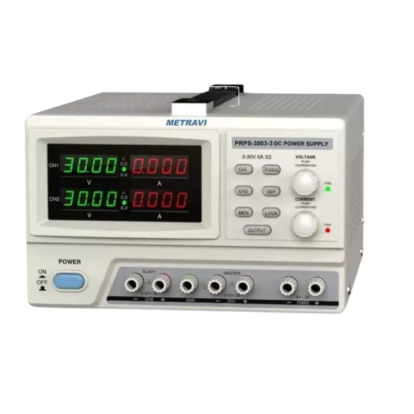 Metravi PRPS-3003-3 3-Channel Programmable DC Power Supply