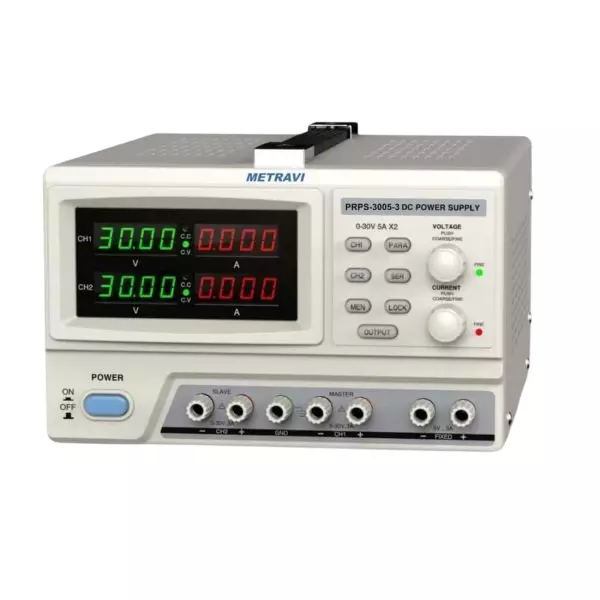 Metravi PRPS-3005-3 3-Channel Programmable DC Power Supply