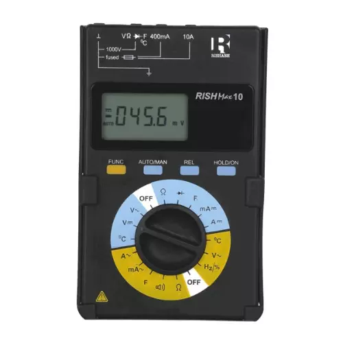 Rishabh RISH Max 10 3999-Count 3¾-Digit Digital Multimeter