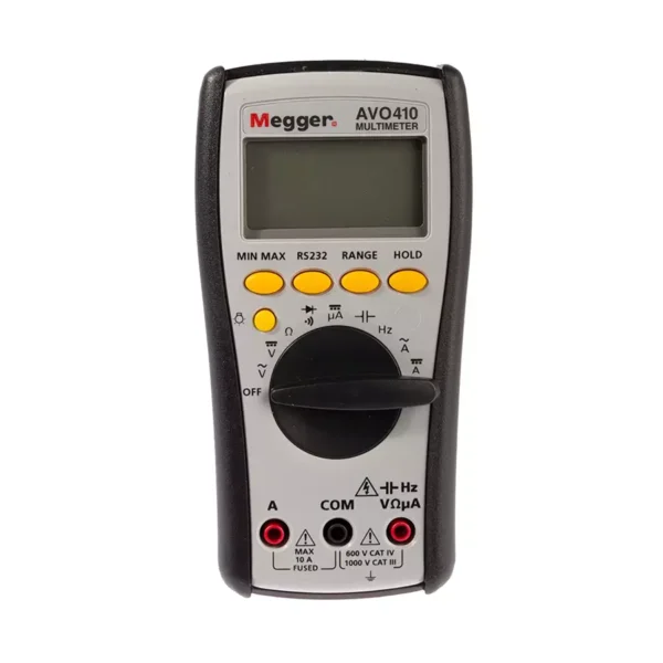 Megger AV0410 1000V dc Handheld Digital Multimeter – Electrical Testing Instrument