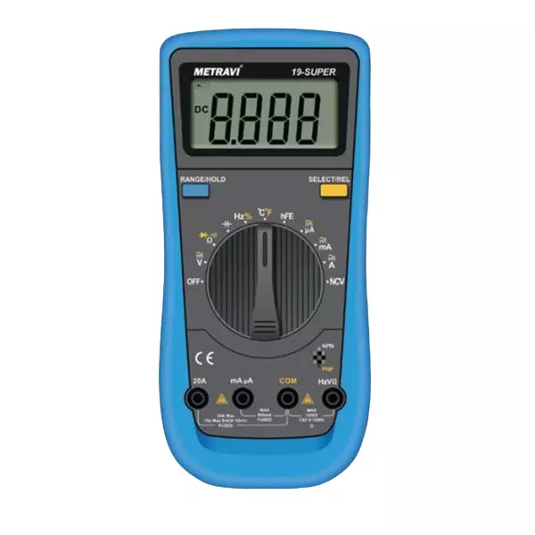 Metravi 19-SUPER Digital TRMS Multimeter