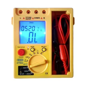 Waco Digital Multimeter + Insulation Tester 40 nF - 40 μF, 622 – Electrical Testing Instrument