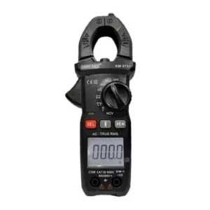 Kusam-Meco 3-5/6 Digits  Digital Clampmeter 6000 Counts 600A AC, KM 2731 – Professional Electrical Testing Instrument