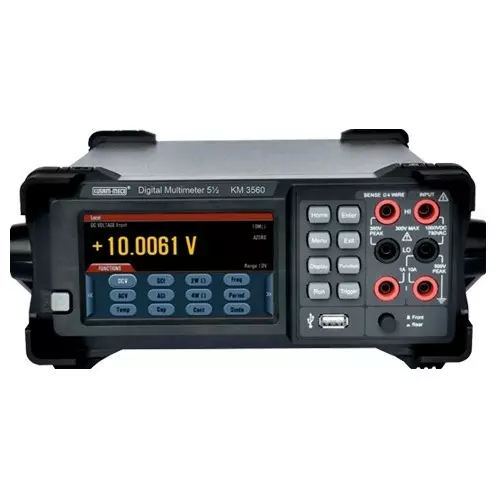 Kusam-Meco 5-1/2 Digit Bench Top Trms Digital Multimeter, KM 3560 – Professional Electrical Testing Instrument