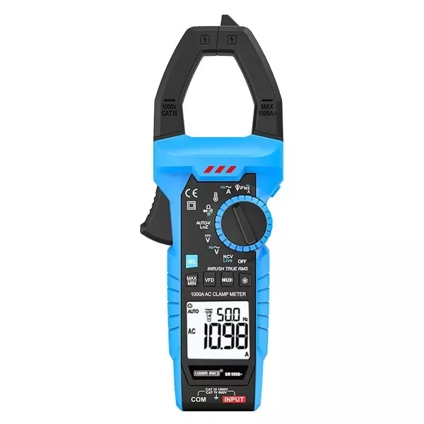 Kusam-Meco 4 Digits  Digital Clampmeter 6000 Counts 1000V, KM 999A+ – Electrical Testing Instrument
