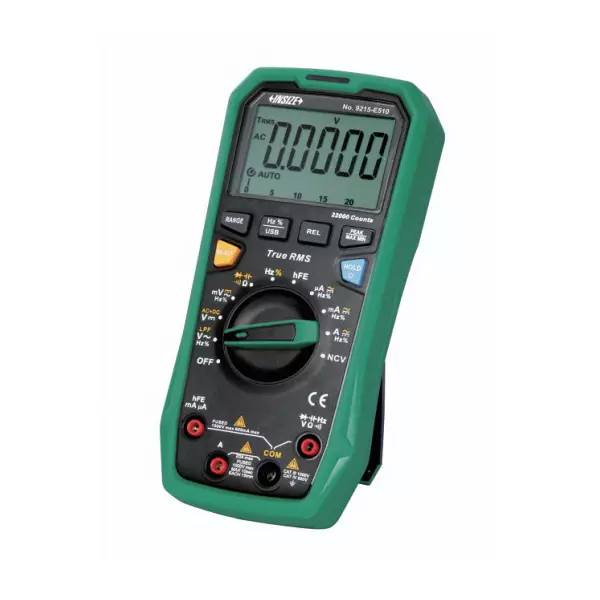 Insize True RMS Digital Multimeter 220 Ω to 220 mΩ – 9215-E510