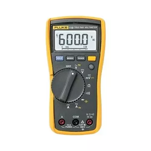 Fluke Multimeter, Digital, Hand Held, 6000, Fluke 115 – Professional Electrical Testing Instrument